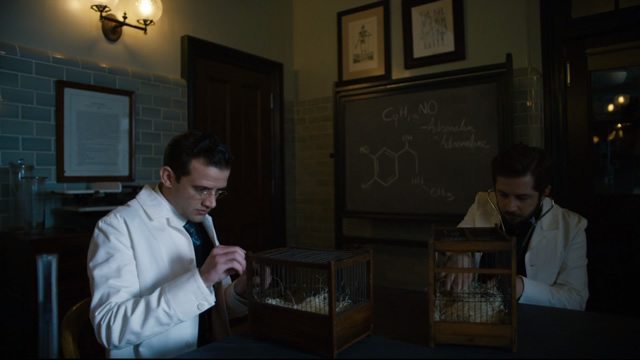 Dr. Bertrand Chickering, Jr. (right) running into a little conflict by wanting to move too fast for his new team.