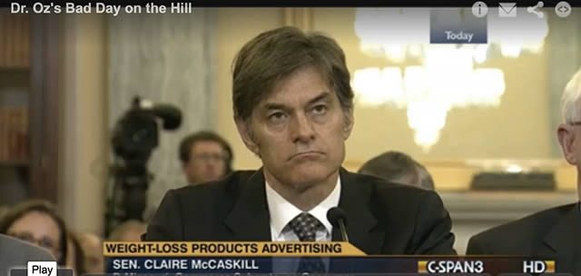 Not Dr. Oz's usual television audience