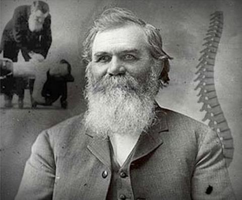 Daniel David Palmer, creator of the nebulous subluxation and father of chiropractic.